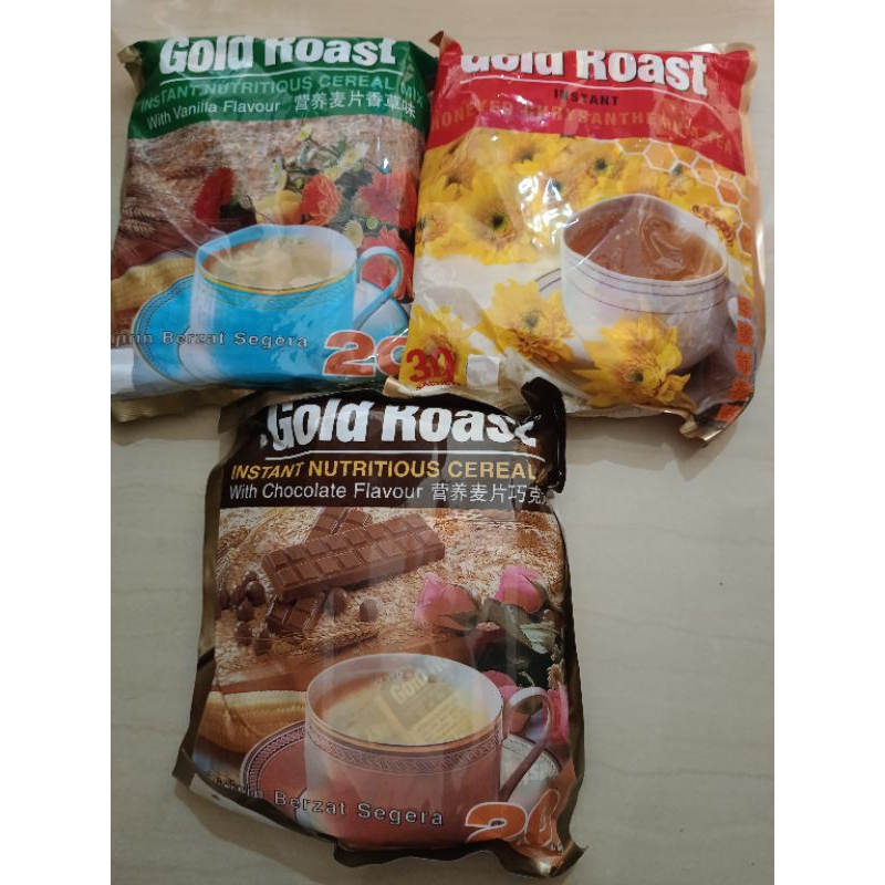 

Gold Roast Cereal | Sereal Instan Import Rasa Vanila Coklat | Teh Kembang Chrysanthemun