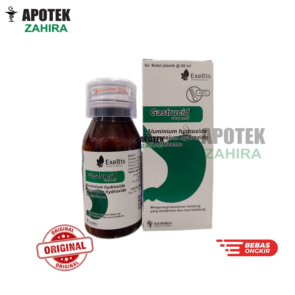 Gastrucid Sirup 60ml - Obat Maag