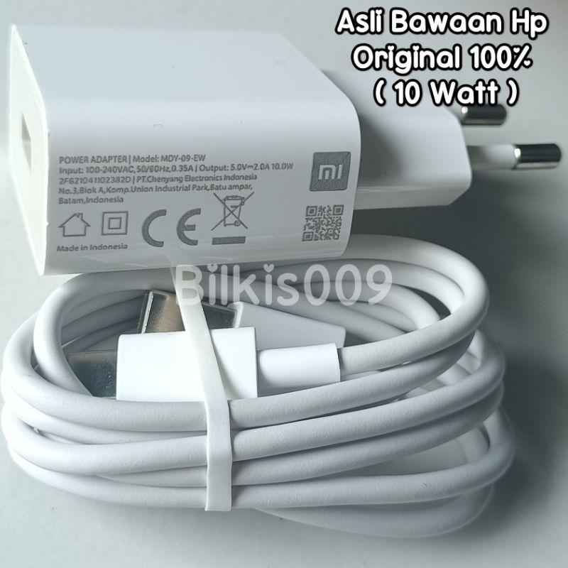 Charger Xiaomi / Redmi Type C Bawaan Hp Original 100%  redmi note 9 ,Note 8,pro,8T,Note7,7s,7pro/ Xi