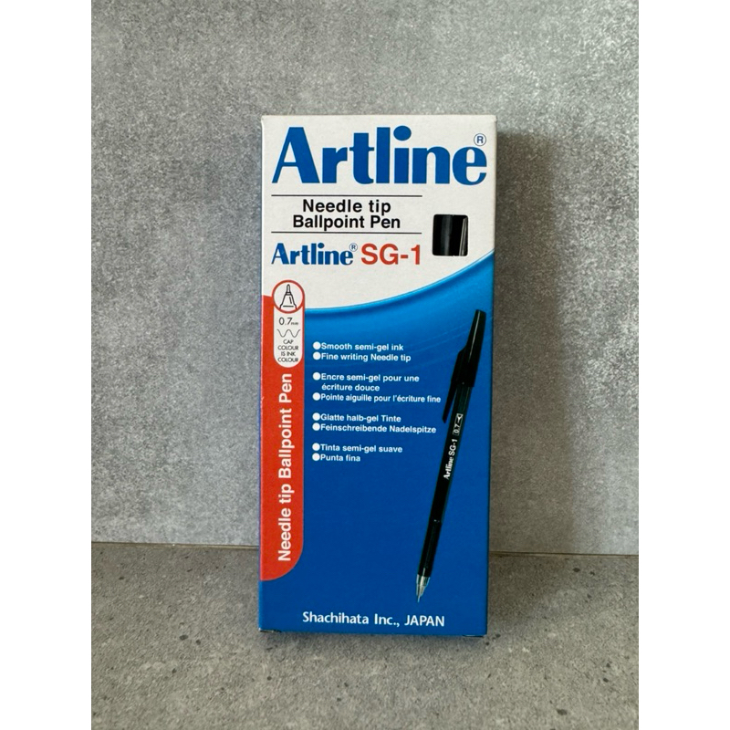

pena pulpen ballpoint artline SG-1 hitam