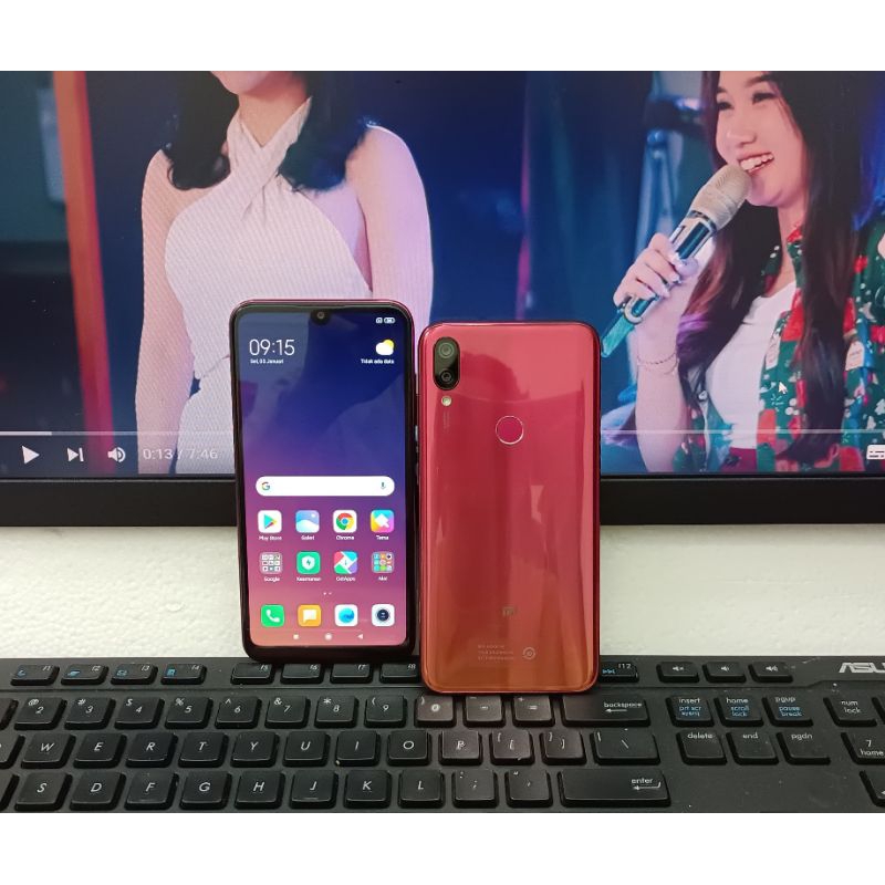 Mi play 4G ram 4gb rom 64gb second original xiaomi