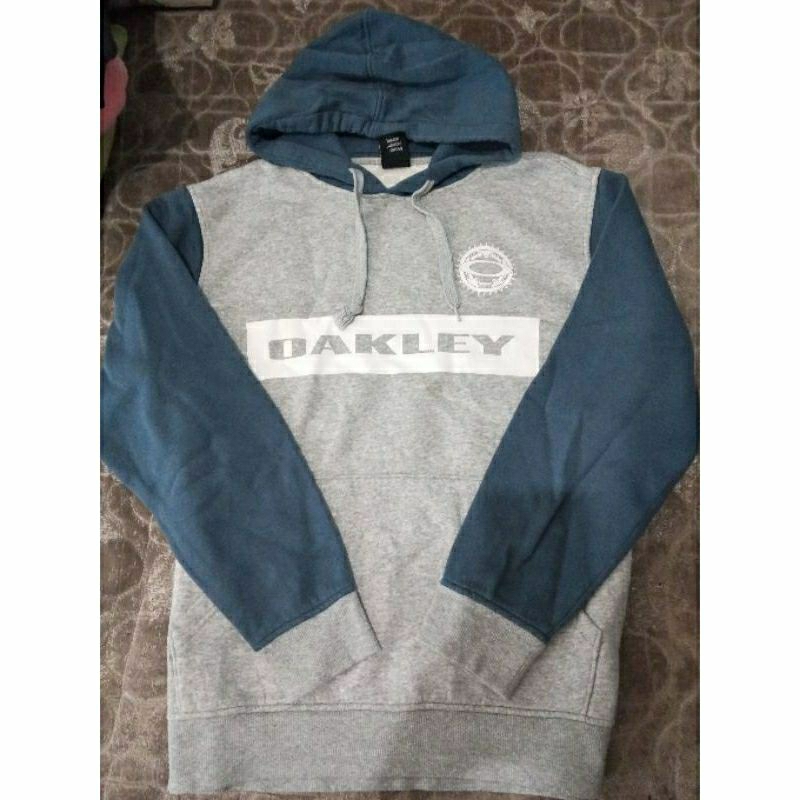 OAKLEY Big logo authentic hoodie two tone colorblock / oakley / hoodie / sweater hoodie / hoodie cre