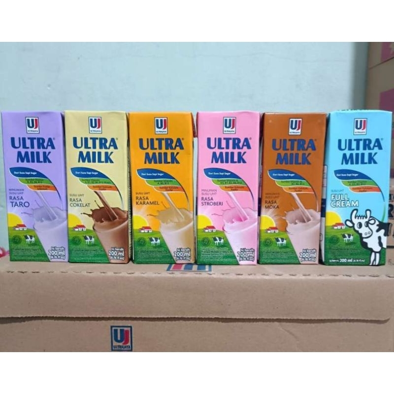 

ULTRA MILK 200 ML SUSU UHT