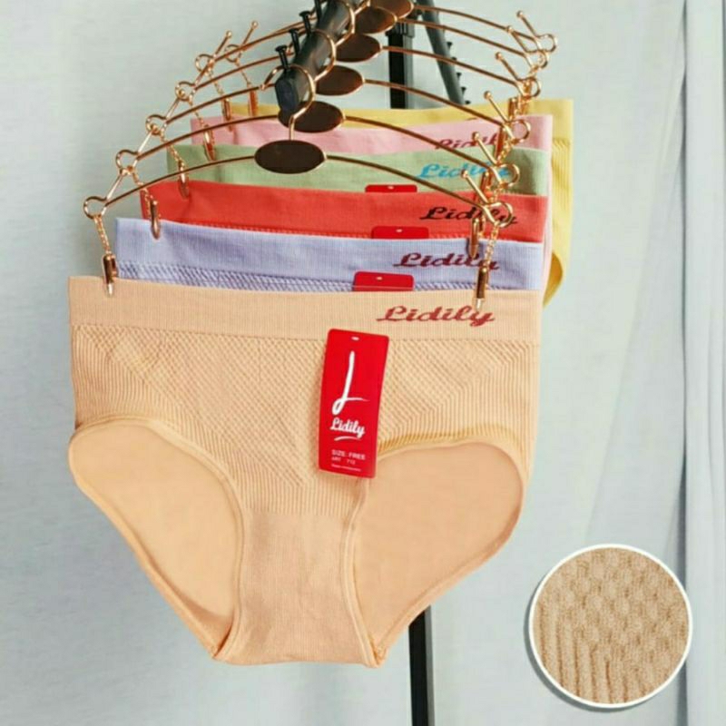 Lidily Celana Dalam Wanita Dewasa Rajut Fit To XL Best Seller CD WANITA LIDILY (CD RAJUT WANITA)