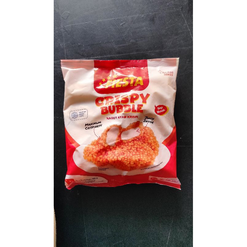 

FIESTA CRISPY BUBBLE Naget Ayam Krispi 400 gram