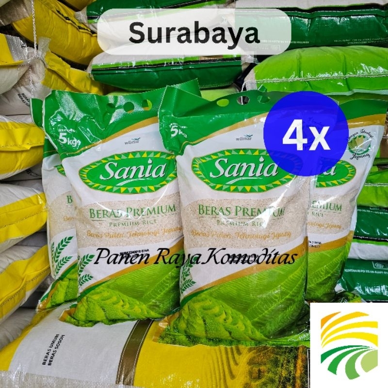 

Beras Sania 5kg x 4pcs (20kg)