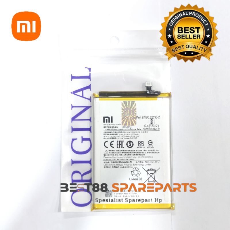 BATERAI BATRE XIAOMI REDMI 9A / REDMI 9C / REDMI 10A / REDMI A1 BN56 / POCO M2 PRO ORIGINAL100% ( BE