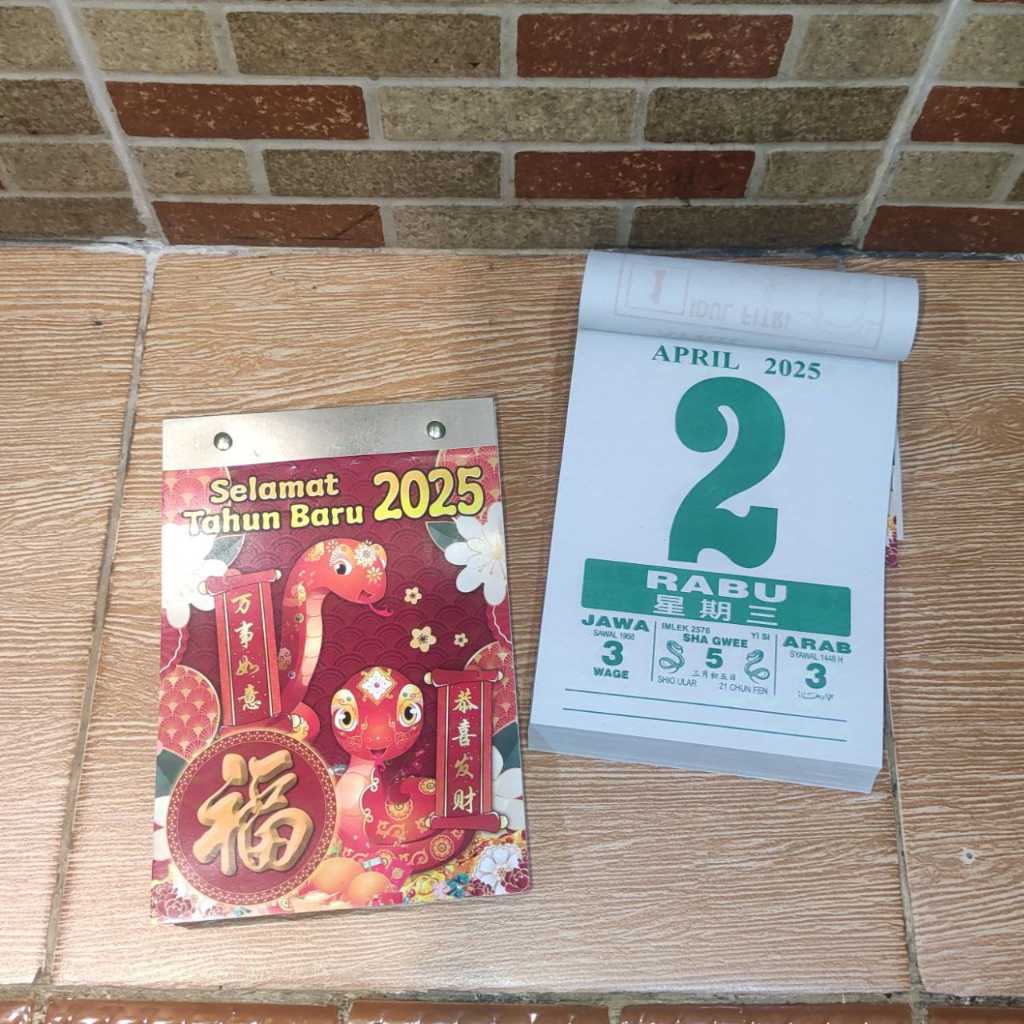 

Kalender Harian Murah 2025 uk Medium / Kalender Blok Harian 2025 Murah