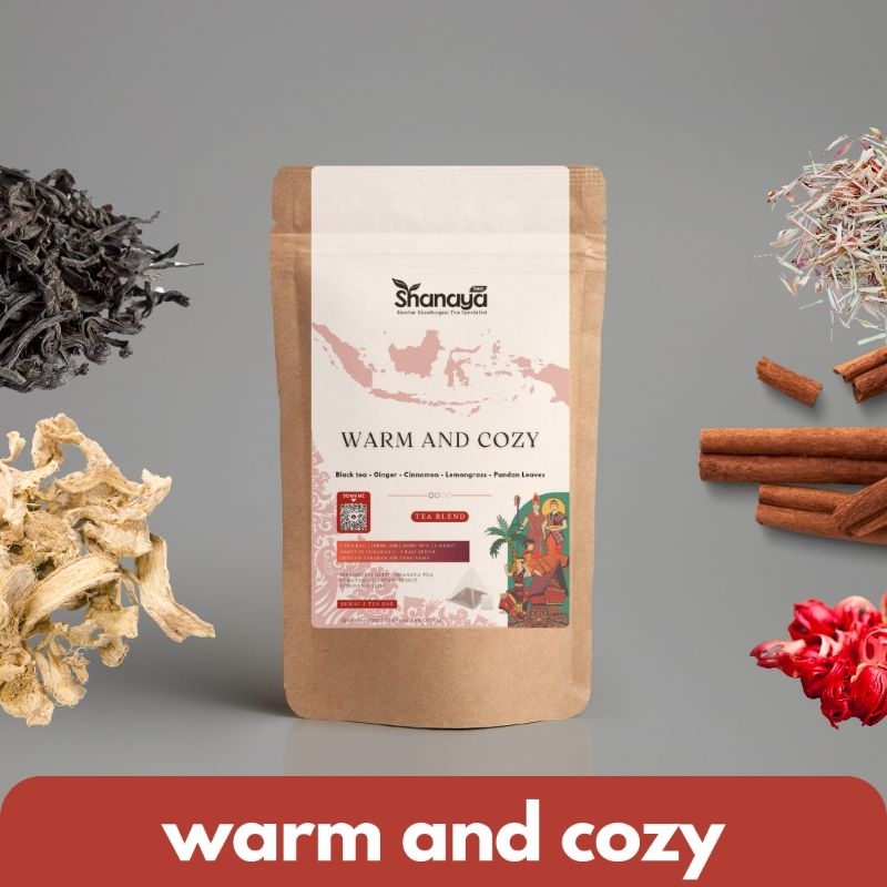 

Warm And Cozy | Teh Rempah isi 5 tea bag | Tea Blend Shanaya Tea