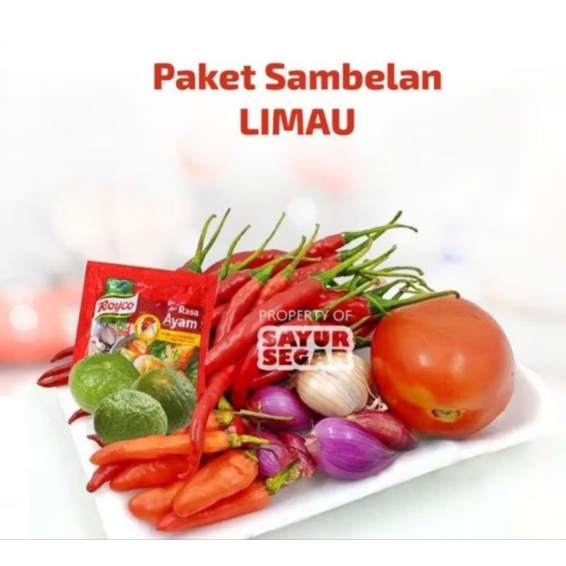 

paket sambel limau
