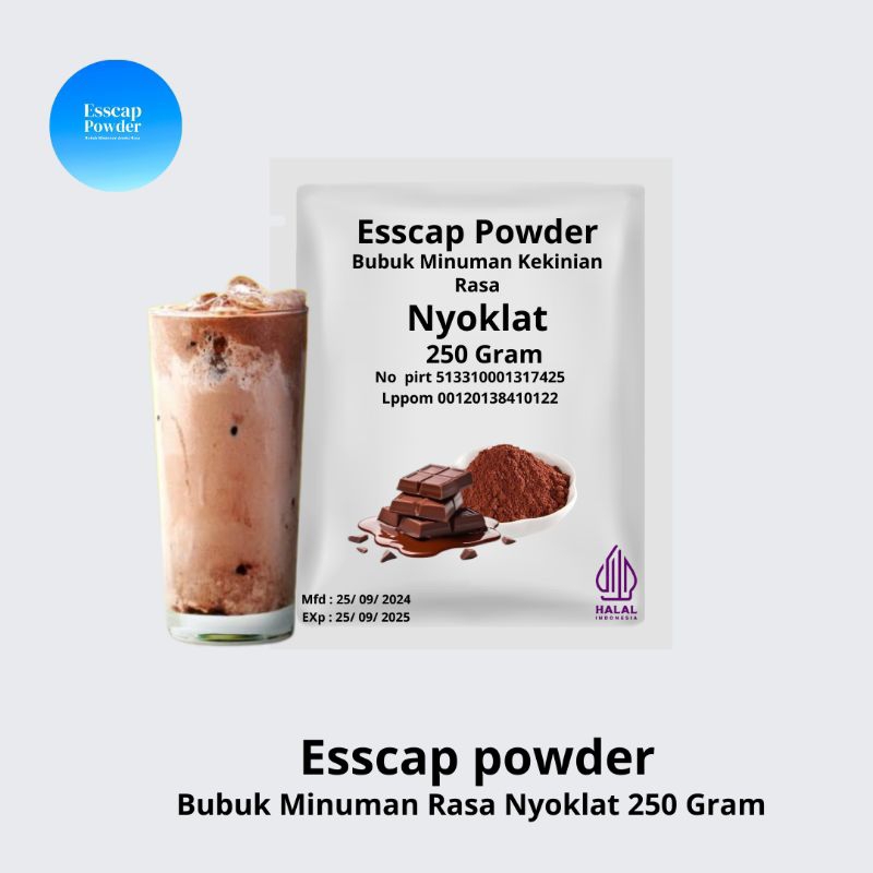 

Nyoklat Bubuk Minuman 250g - Minuman Coklat Instan, Kental dan Lezat untuk Setiap Momen