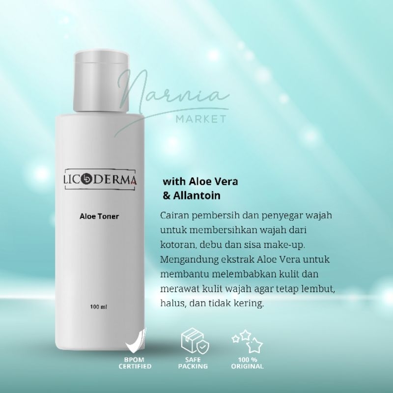 LICODERMA Aloe Toner