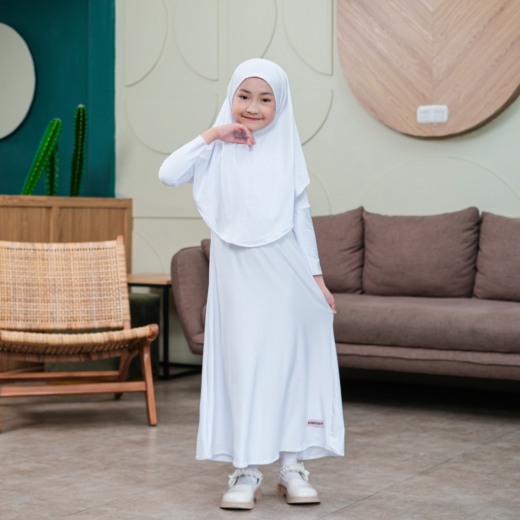 Gamis Abaya Anak Set Hijab Anak 3-7tahun