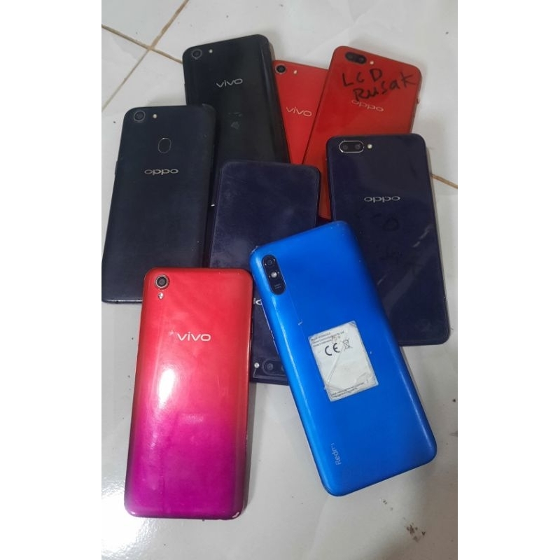 Realme c2 minus lcd mesin normal