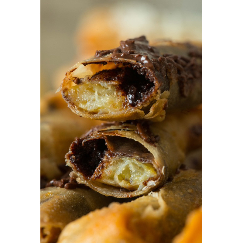 

Pisang cokelat lumer homemade isi 5 | jeandje_kitchen