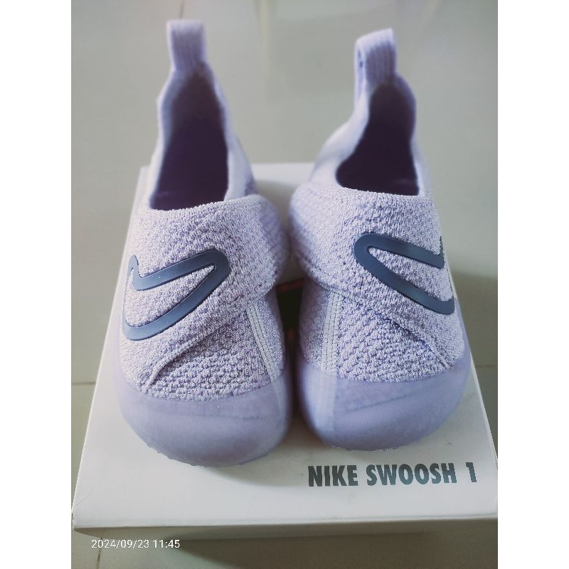 NEW sepatu baby NIKE SWOOSH 1 size 7c (23.5) insole 13cm