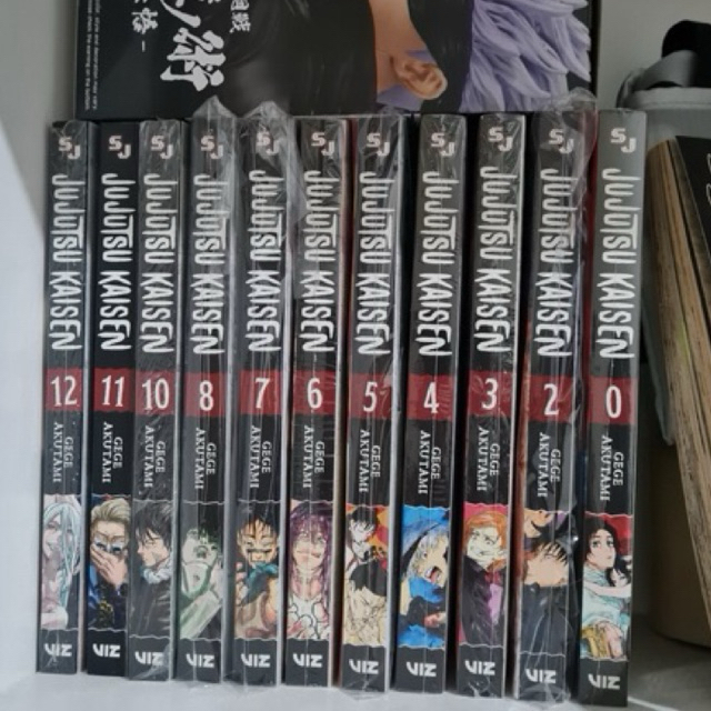 Preloved Jujutsu Kaisen Manga Komik English ver Viz Media