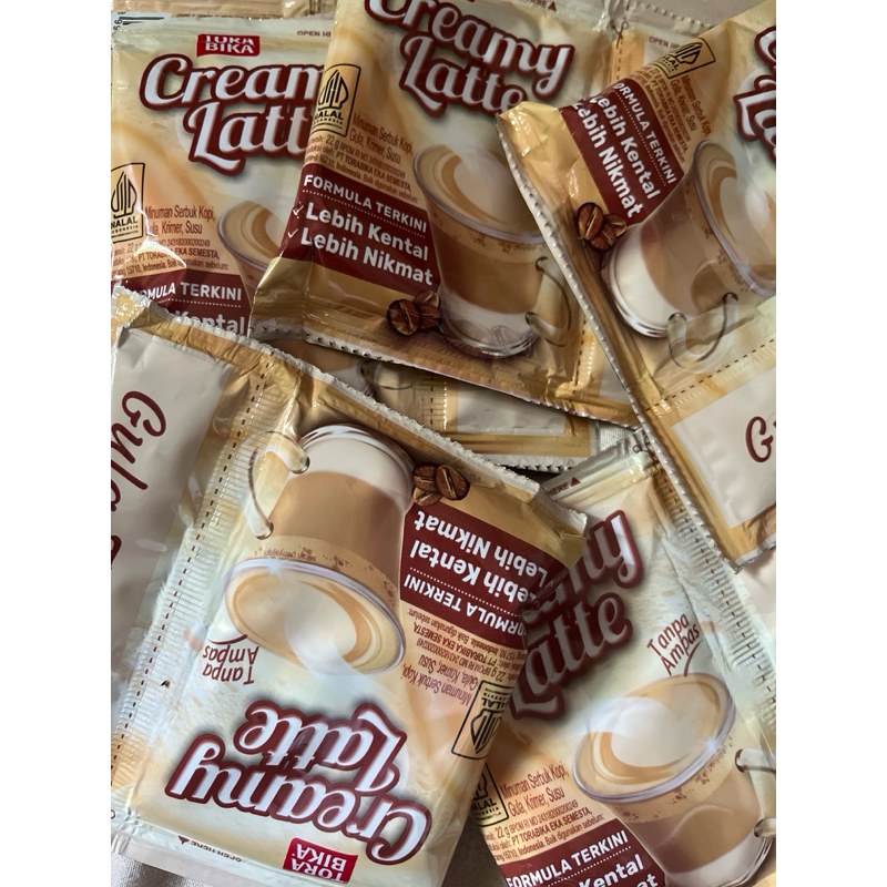 kopi creamy latte