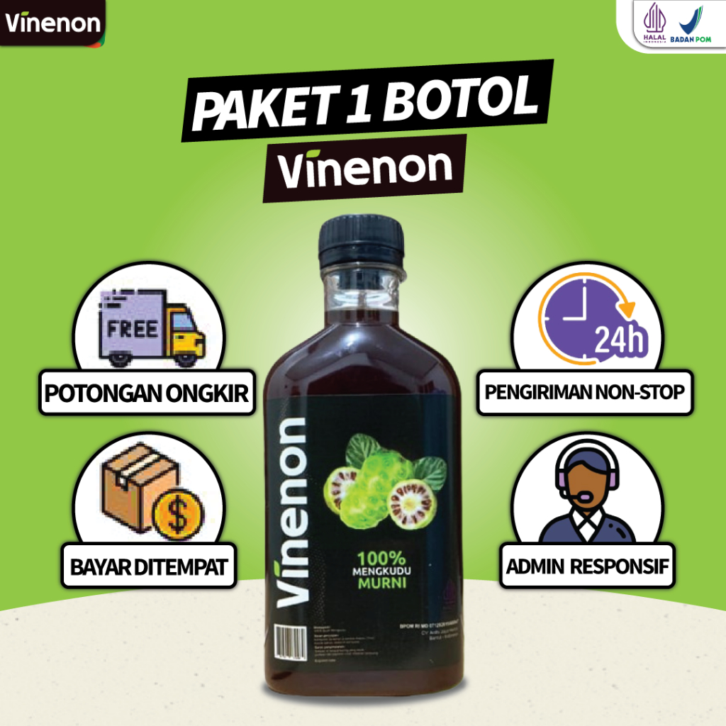 

Vinenon Cuka Mengkudu Atasi Batu Ginjal