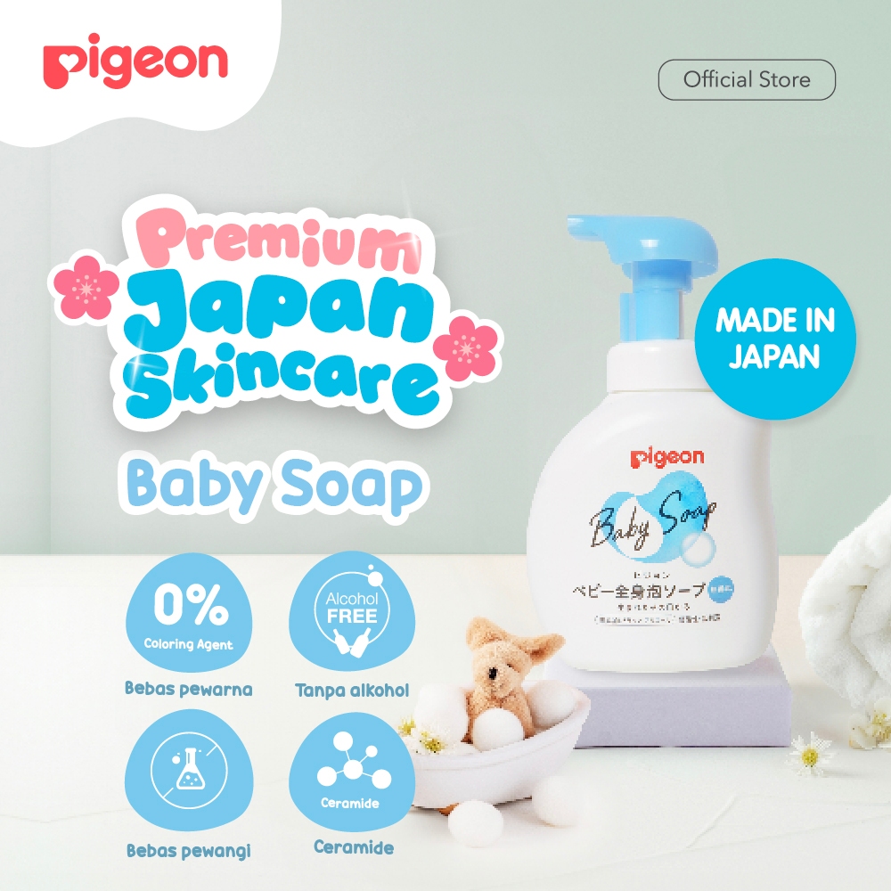 PIGEON BABY FOAM SOAP | SABUN MANDI BAYI