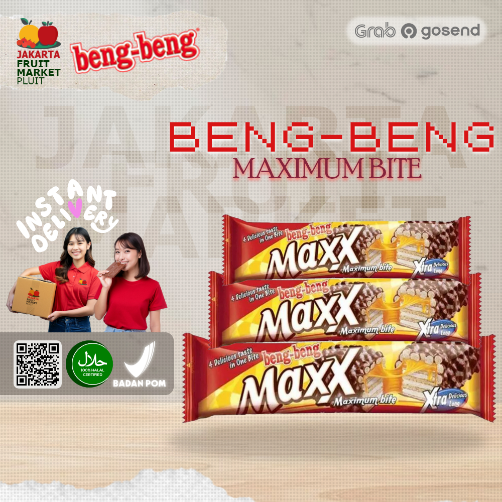 

BENG-BENG MAX BITE WAFER CARAMEL COKLAT MAXIMUM BITE