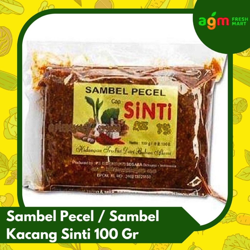 

Sambel Pecel / Sambel Kacang / bumbu pecel Sinti 100 Gr