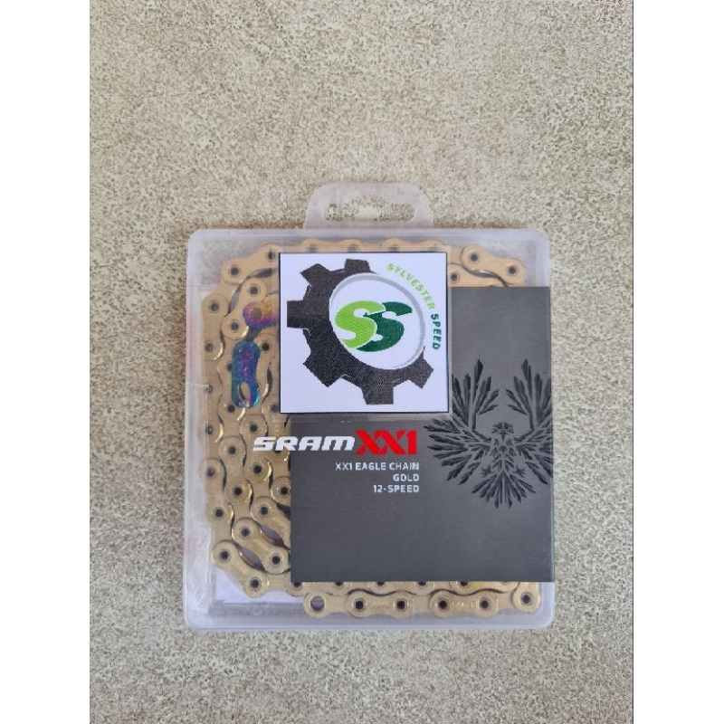Rantai Chain Sram XX1 Eagle 12 Speed 126 link include Connector Lunar NX GX X01