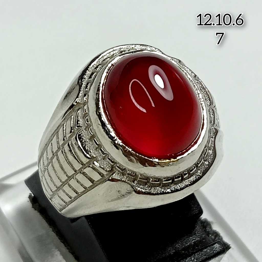Cincin Batu Red Baron Super Cristal