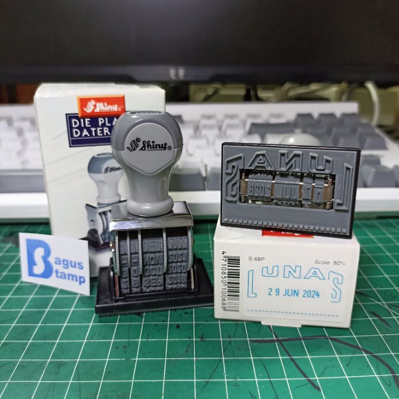 

Stempel Tanggal Lunas Paid Received Manual Shiny S68P S68L S68R