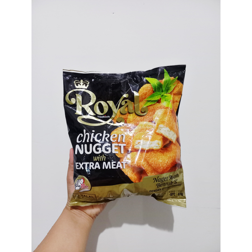 

ADDRIELLA Belfoods Royal Nugget Ayam Extra Meat 470gr | Belfoods Royal/Frozenfood/Frozenfood Murah