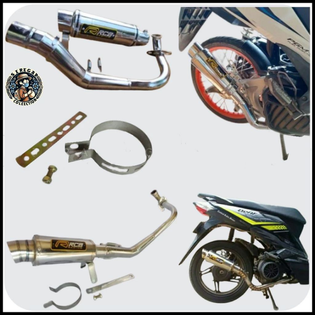 Knalpot Racing Rcb Beat Fi Beat Street Vario New Accesories Motor