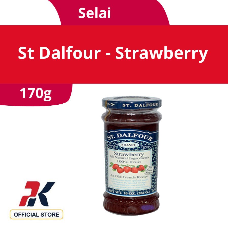 

Selai St Dalfour - Strawberry Jam Spread 170g