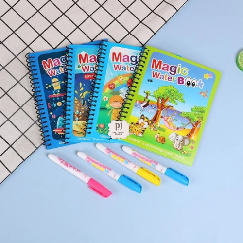 

Magic Water Book Buku Gambar Mewarnai Pen Pensil Air Mainan Edukasi Anak Belajar Melukis Gambar Kreatif