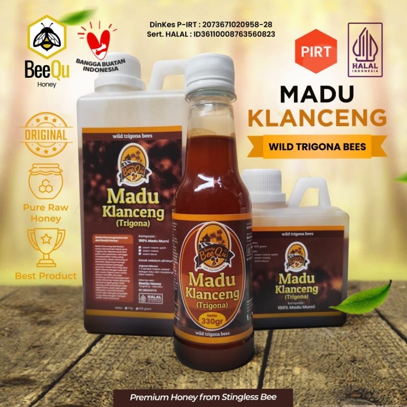 

Madu Klanceng Trigona Liar Murni 100% Asli - BeeQu Honey