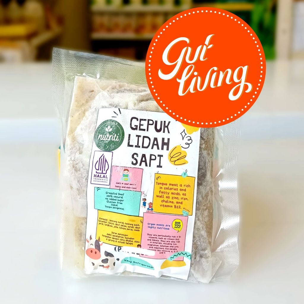 

Gepuk Lidah Sapi Kaya Gizi MPASI Bayi Balita Nutriti Bumbu Alami