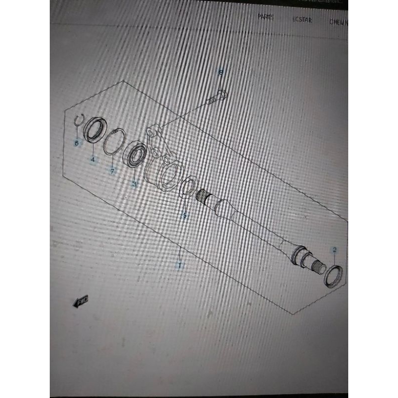 AS SHAFT INTERMEDIATE ERTIGA MATIC ORIGINAL ASLI SGP