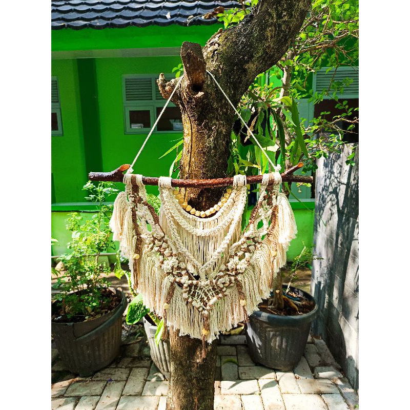 KERAJINAN TALI MACRAME / KERAJINAN MACRAME / TALI MACRAME