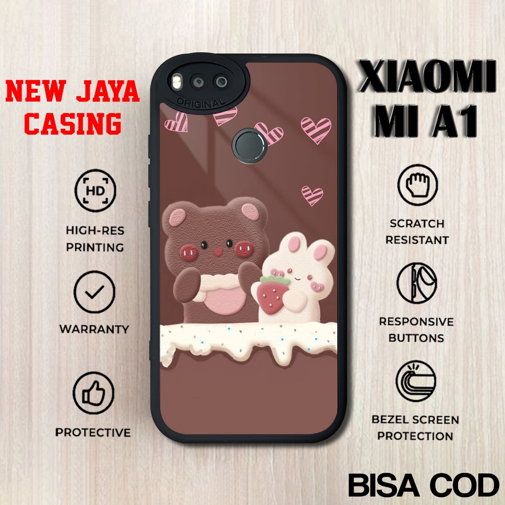 Case Xiaomi Mi A1 Terbaru BeruangLucu Casing Xiaomi Mi A1 Termurah Hardcase Softcase Glossy Terlaris