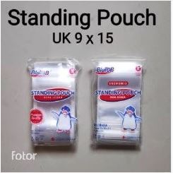 Standing Pouch 9x15 / STP 9x15 Plastik Klip