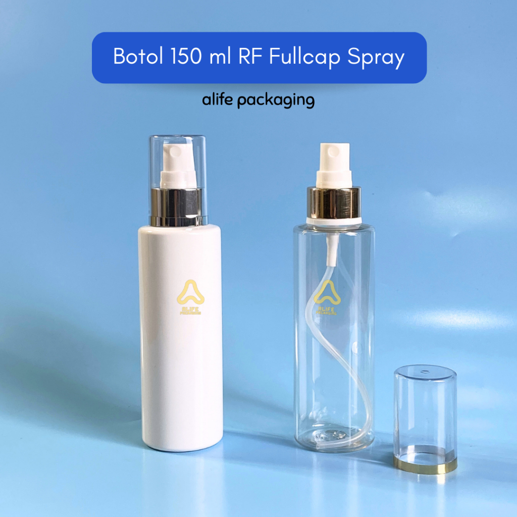 Botol Fullcap Spray 150 ml | Botol Spray 150 ml | Botol 150 ml - RF Produk  Terbaru