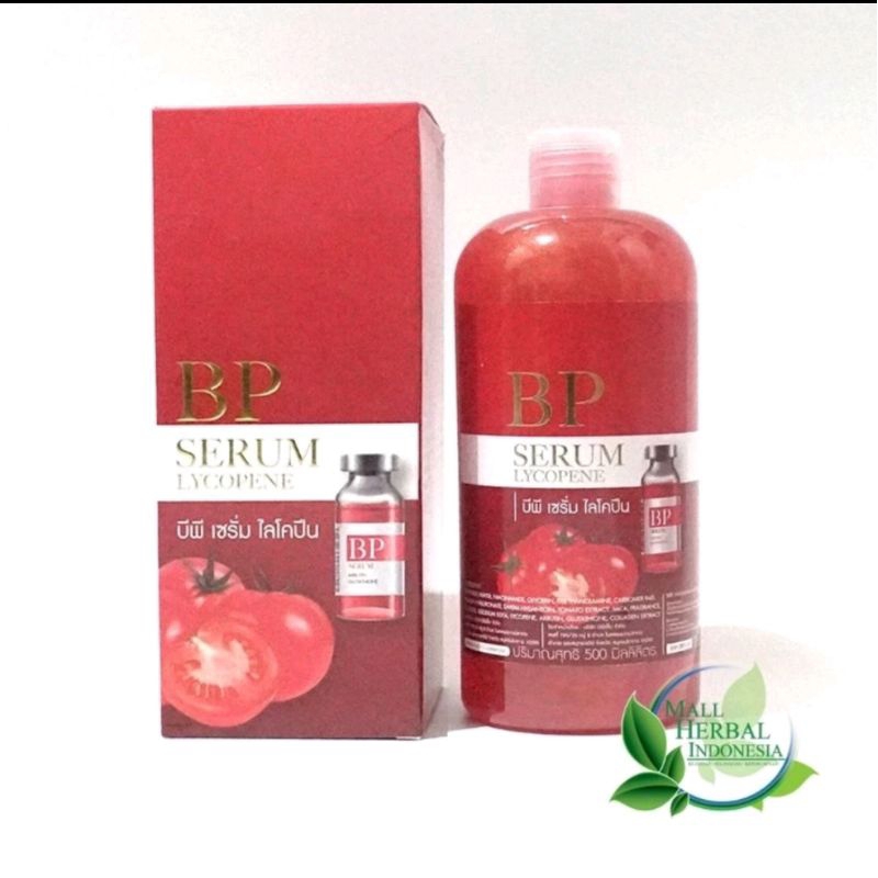 BP SERUM 500ml LYCOPENE ARBUTIN GLUTATHIONE THAILAND