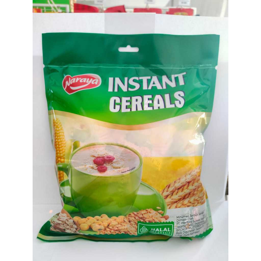 

Naraya Instant Cereal 500g Oat Siap Seduh Sarapan Instant Sereal