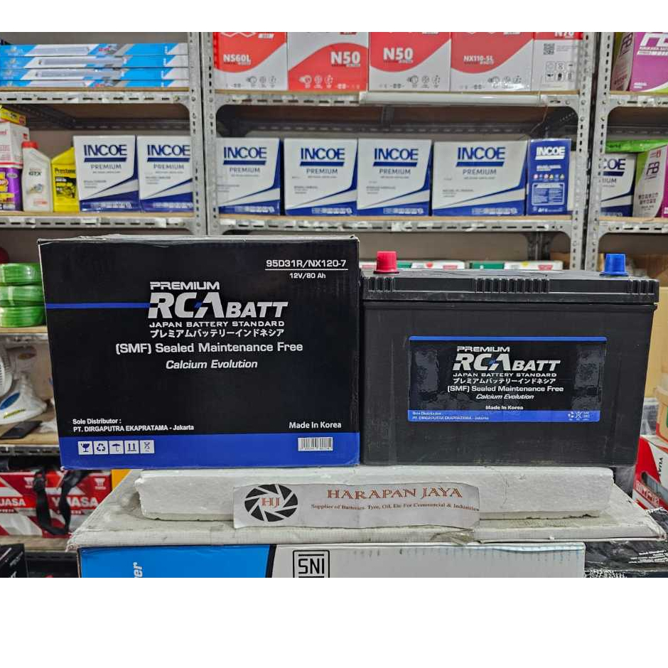 AKI MOBIL RCA MF 95D31R / NX120-7 (80 AH) (KERING)