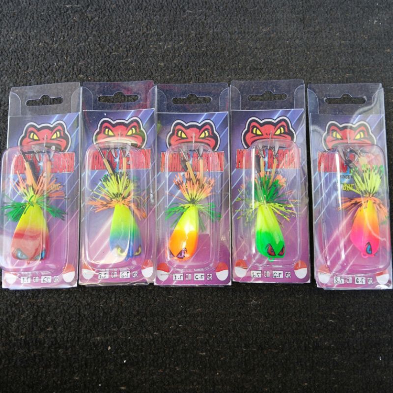 JF Triangle 3,5 cm 6,5 gram - umpan casting ikan gabus killer