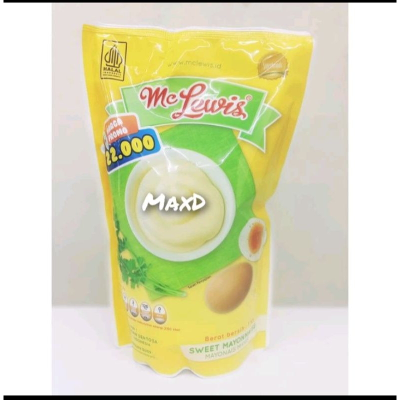 

Mc Lewis Sweet Mayonnaise 1Kg ×6Pcs