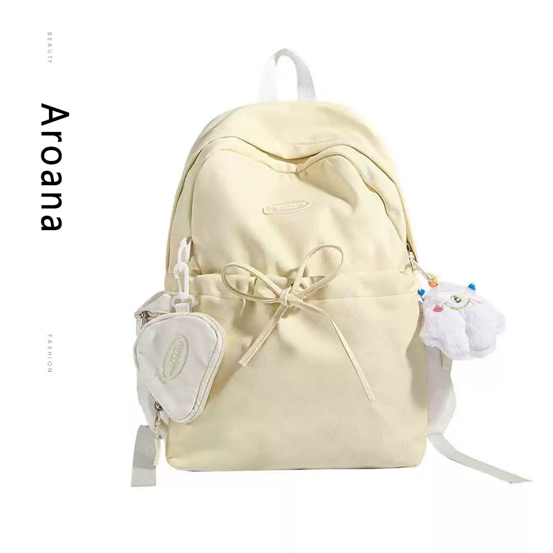 Aroana Bag Tas Ransel Backpack Wanita  tas sekolah wanita berkapasitas besar Tas Ransel Gaya Perguru