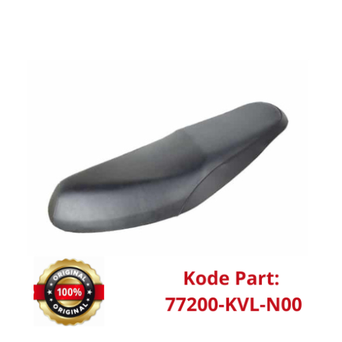 Jok (Seat Assy, Double) 77200-KVL-N00 – Honda Supra X 125 asli ahm