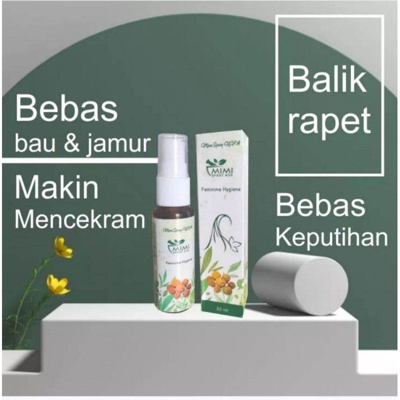 Mimi Intimate Spray KVA Feminine Hygiene Rekomendasi Dr Boyke / Mimi Spray Jamin Versi Ori 100%
