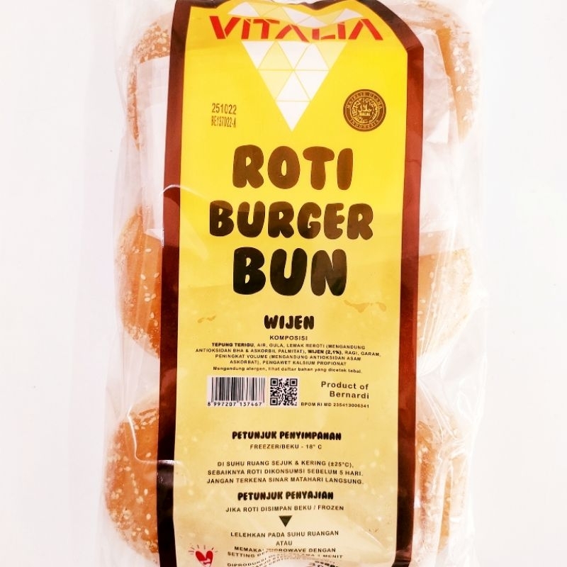 

Vitalia Roti Burger Wijen frozen
