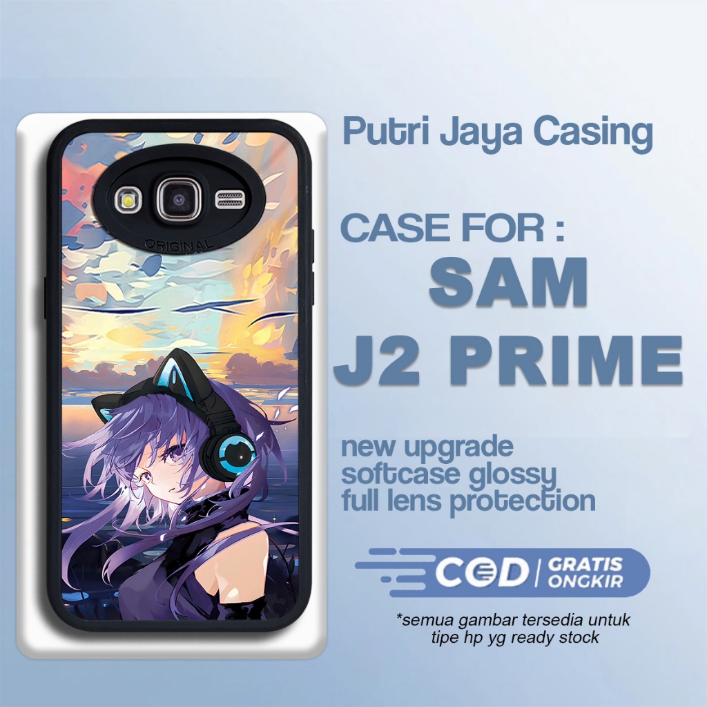 Case Samsung J2 Prime Terbaru Anime Cewe Casing J2 Prime Termurah Hardcase Softcase Glossy Terlaris